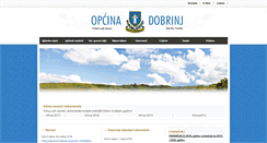 Desktop Screenshot of dobrinj.hr