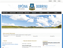 Tablet Screenshot of dobrinj.hr